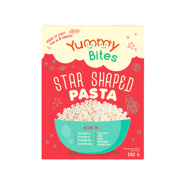 Star Shaped Pasta