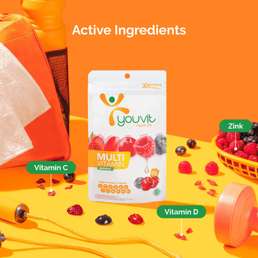 Youvit Multivitamin Gummy Dewasa