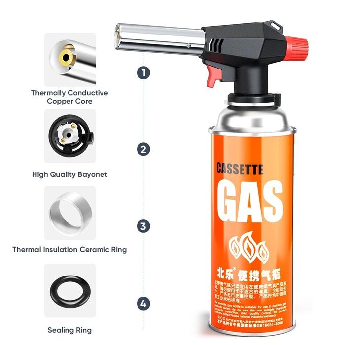  Mitsushi Flame Gun Blow Torch