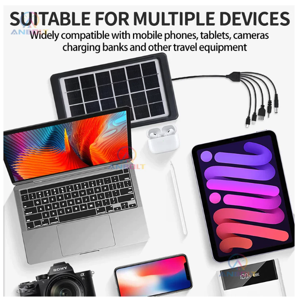  Anbolt Portabel Panel Surya ZO-718