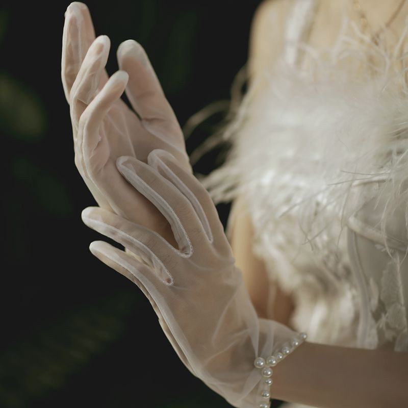 Sarung Tangan Pengantin Bridal Wedding Gloves 5