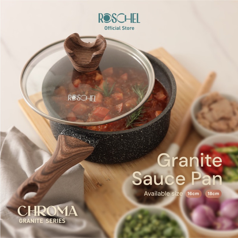 Roschel Chroma Granite Series Sauce Pan 2
