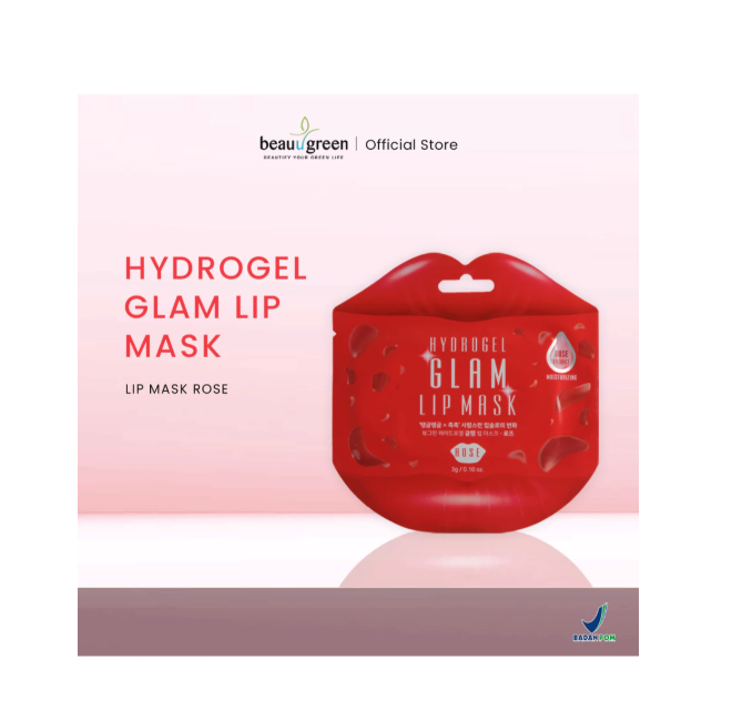 Nuansa Citra Semerbak Beauugreen Hydrogel Glam Lip Mask