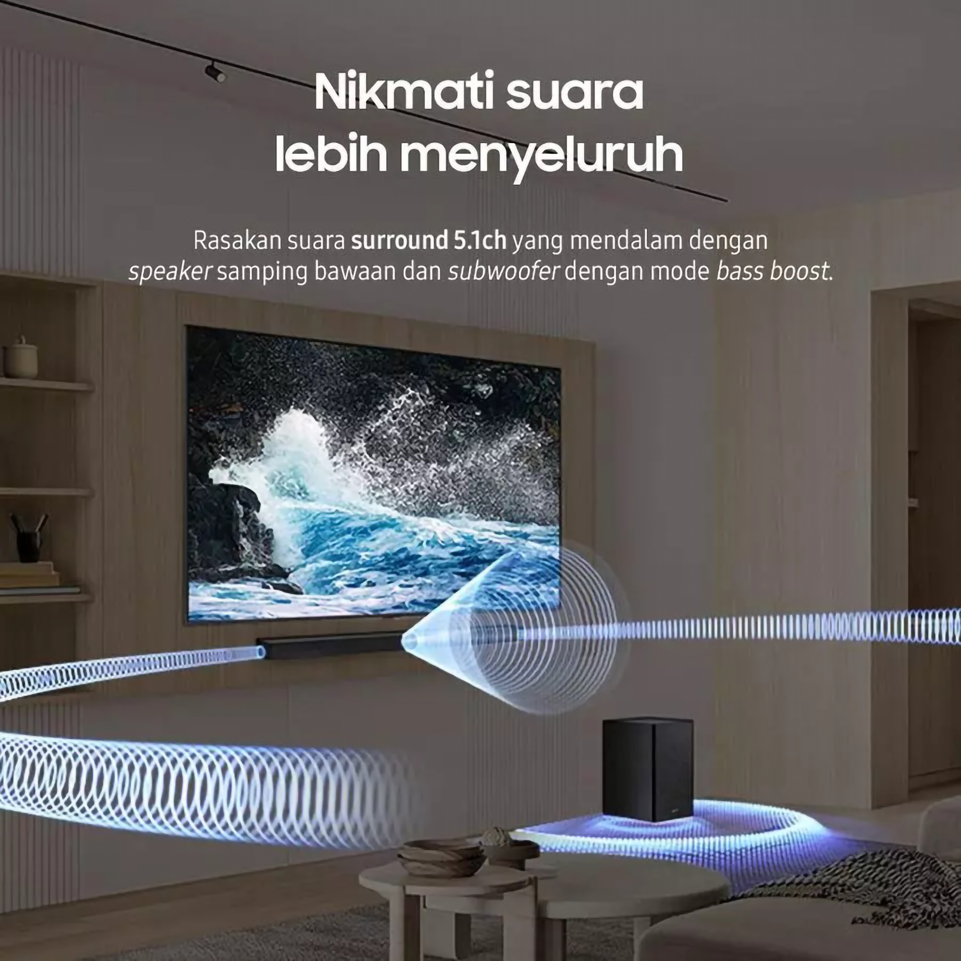 Samsung Electronics Samsung B-series Soundbar 3.1ch Subwoofer HW-B650F