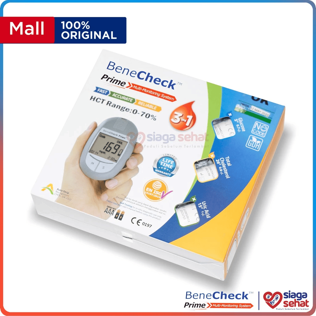 Mitra Asa Pratama dan General Life Biotechnology BeneCheck™ Prime Multi-Monitoring System 3-in-1