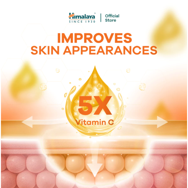 Himalaya Wellness Indonesia Himalaya Brightening Vitamin C Orange Face Serum