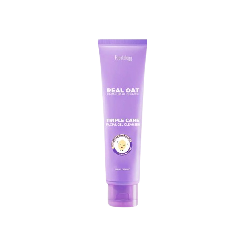 Real Oat Triple Care Facial Gel Cleanser 1