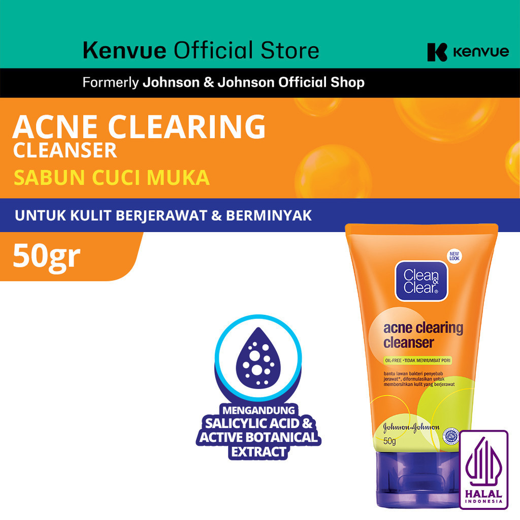 Johnson & Johnson Clean & Clear® Acne Clearing Cleanser 