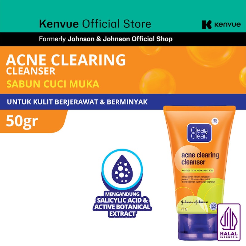Clean & Clear® Acne Clearing Cleanser 2
