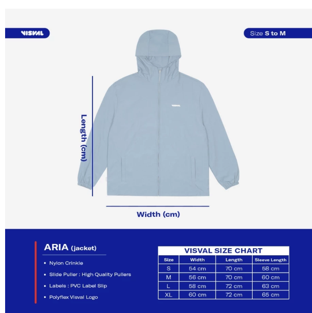Niaga Karya Kreatif  Visval Jacket Aria