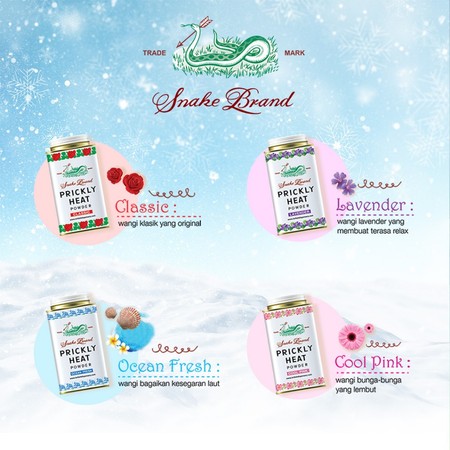 The British Dispensary Snake Brand Prickly Heat Powder 