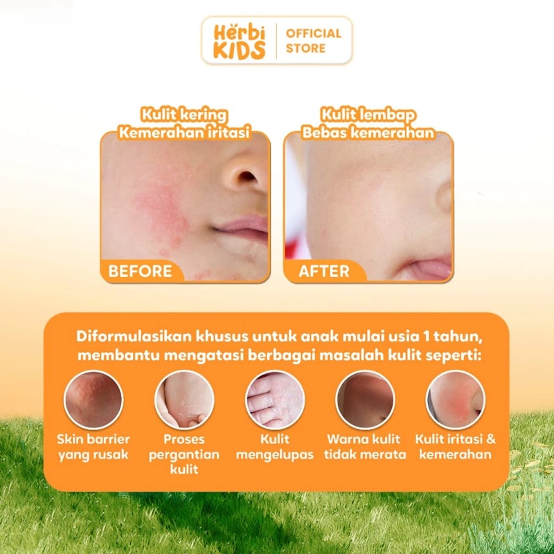 Herbikids 3in1 Baby Care For Face & Body 5
