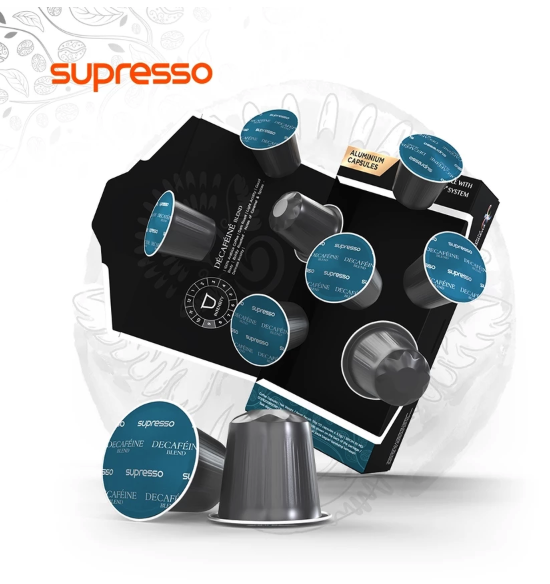 Supresso Global Indonesia Supresso Decafeine Blend Coffee Capsules