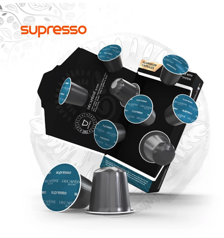 Supresso Decafeine Blend Coffee Capsules 3
