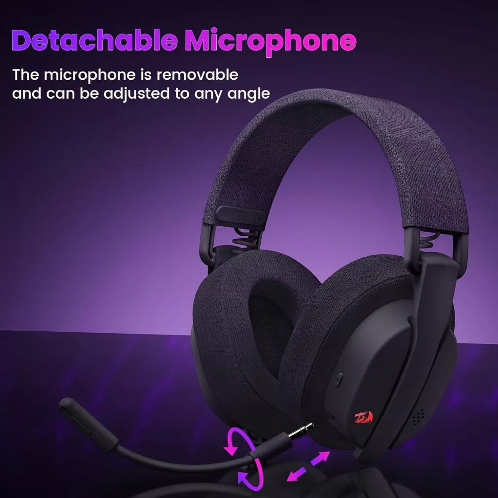 Eastern Times Technology Redragon LUCE Wireless Gaming Headset H888