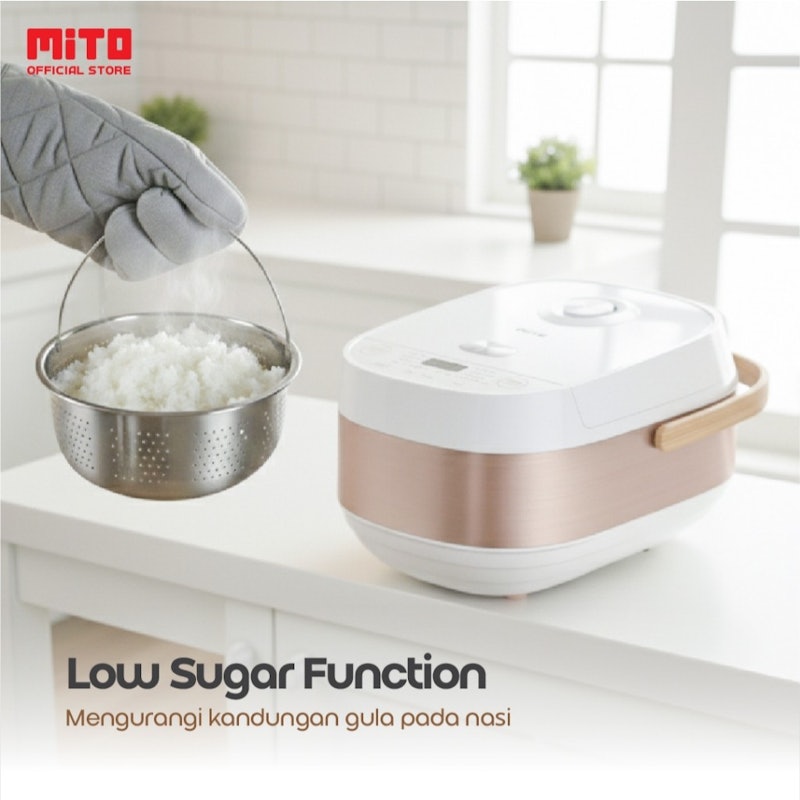 Mito Mutidigital Rice Cooker Low Sugar 4