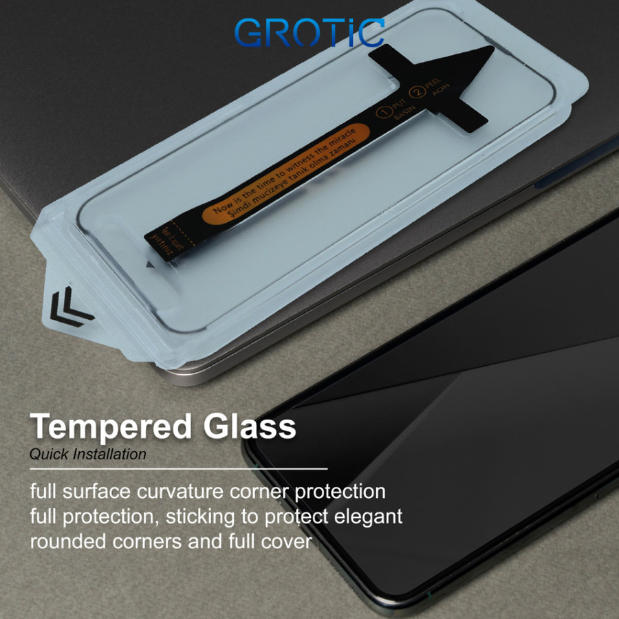 GROTIC Instant Magic Box Tempered Glass