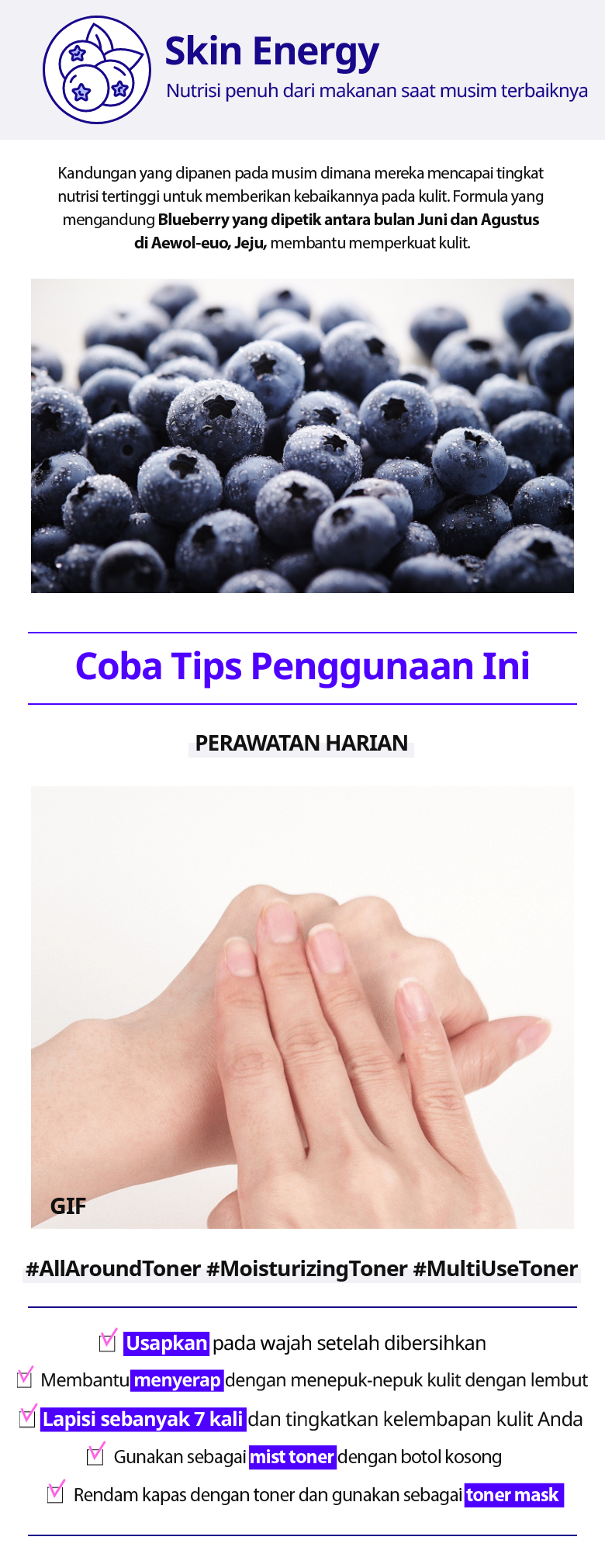 Blueberry Rebalancing Skin 5