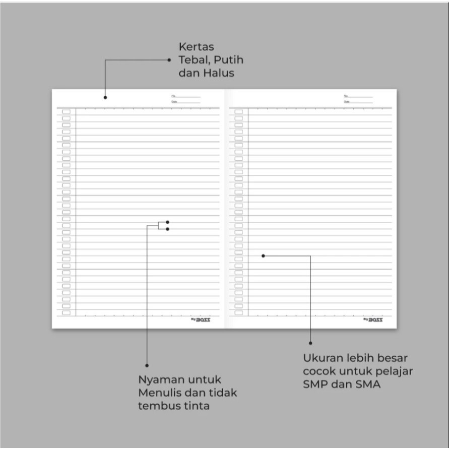 Deli Buku Tulis Campus Life 3