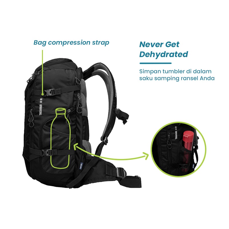Torch Takahagi Travel Backpack 40L 5