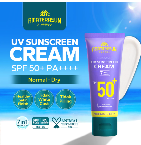 Royal Pesona Indonesia AMATERASUN UV Sunscreen Cream SPF 50+ PA++++