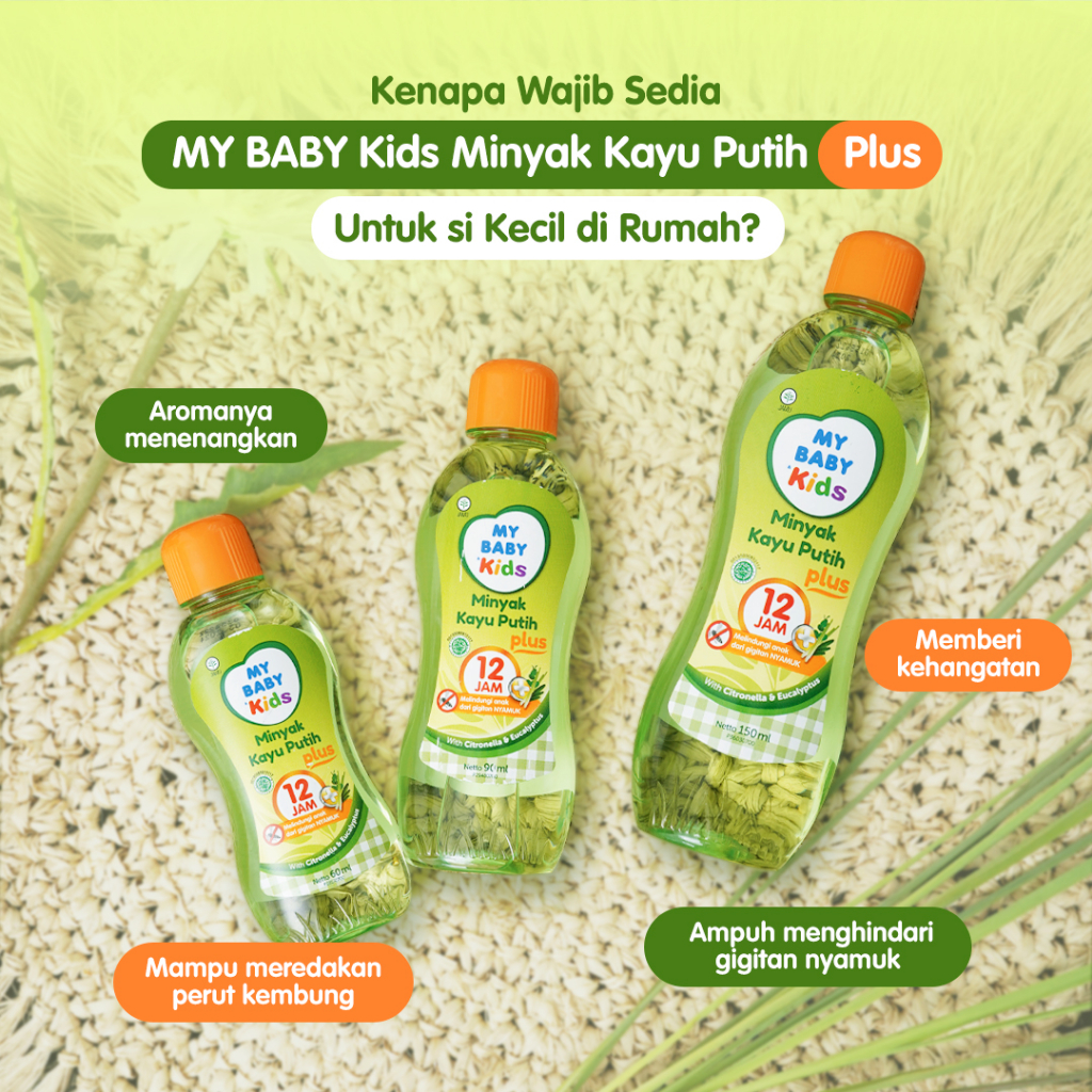 My Baby Kids Minyak Kayu Putih Plus 4