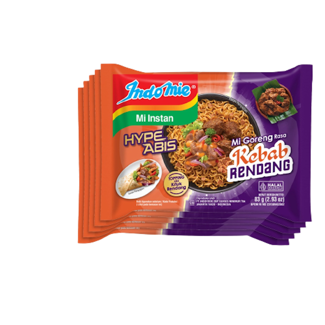 Indomie Hype Abis Kebab Rendang