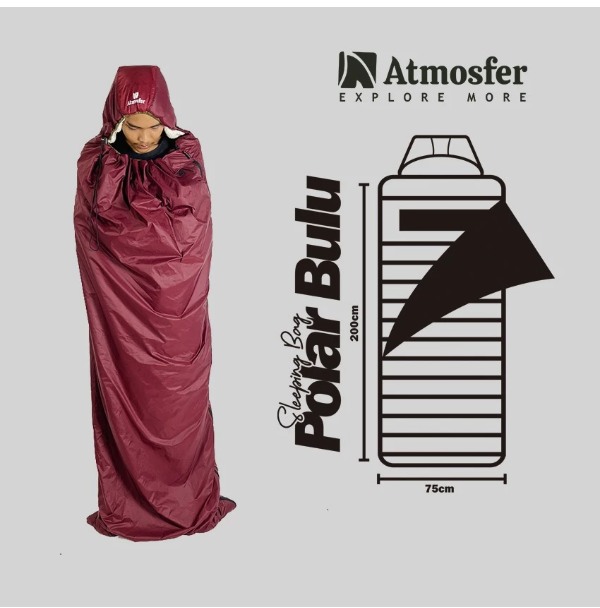 Atmosfer Sleeping Bag Polar Bulu