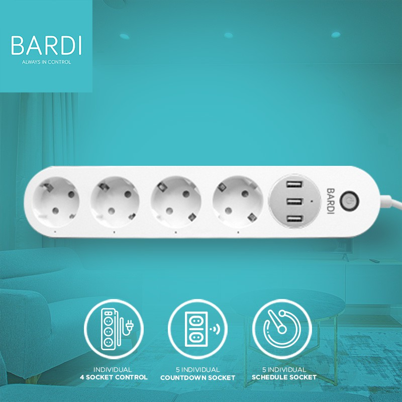 BARDI Solusi Otomasi Extension Power Strip