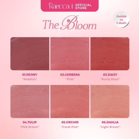 Raecca The Bloom Perfect Matte Lipstick 05 Orchid 3