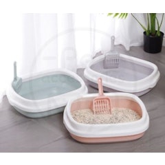 Cat Litter Box PP Semi-Close