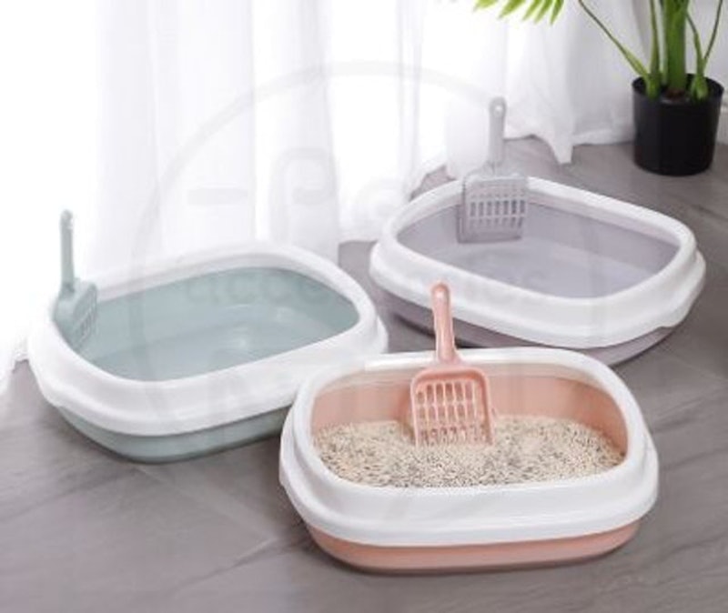 Cat Litter Box PP Semi-Close 1