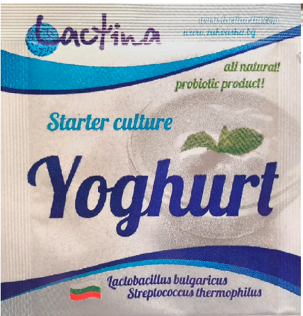 Lactina Natural Bulgarian Starter Culture for Yoghurt
