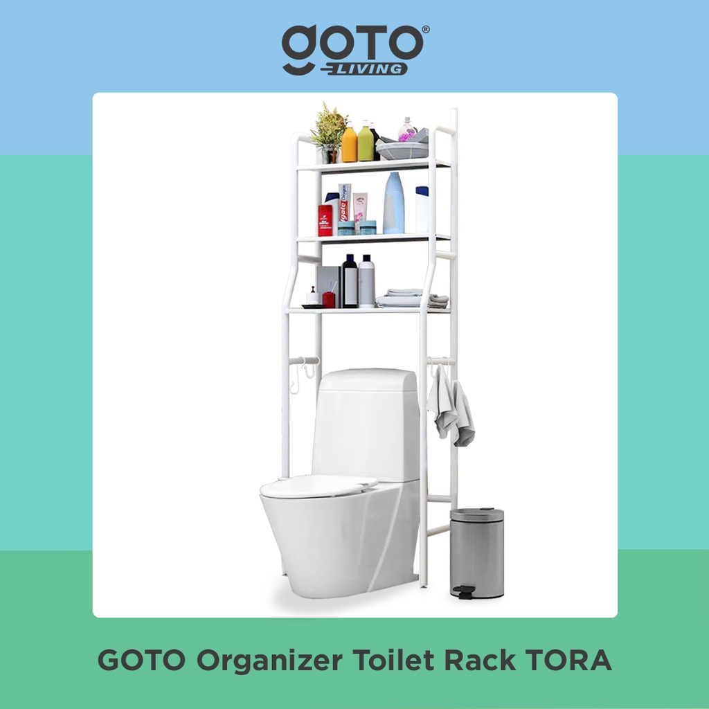 Pilar Niaga Makmur Goto Living Organizer Toilet Rack Tora