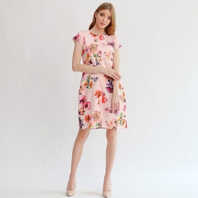 Norah Dress in Pink