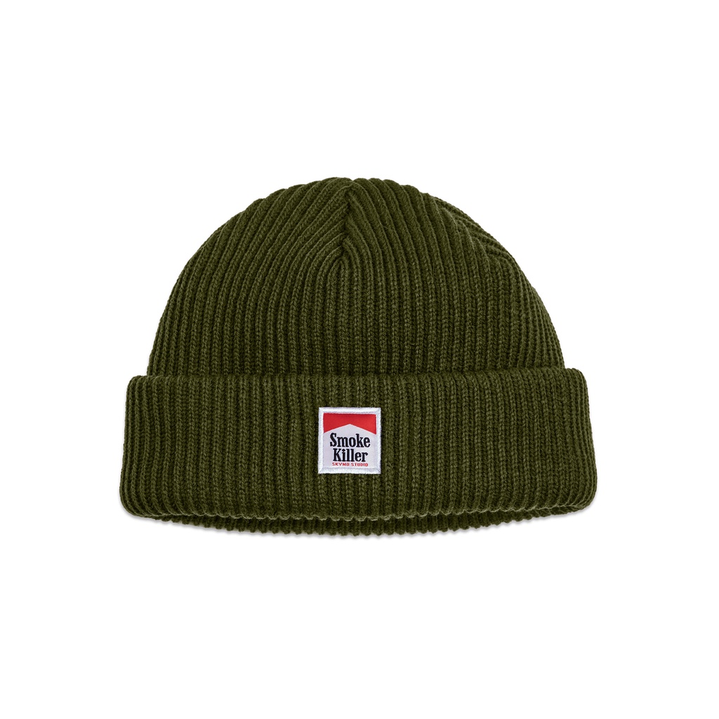 Beanie Hat Smoke Cooper and Black
