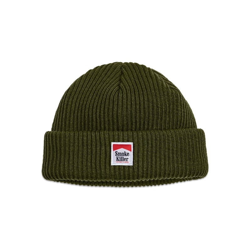 Beanie Hat Smoke Cooper and Black 1