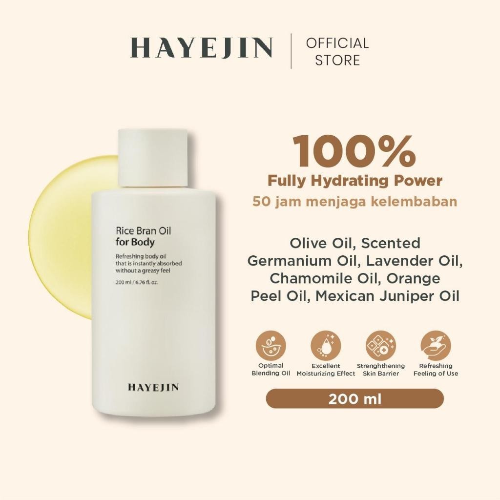 CIS International Service HAYEJIN Rice Bran Oil for Body