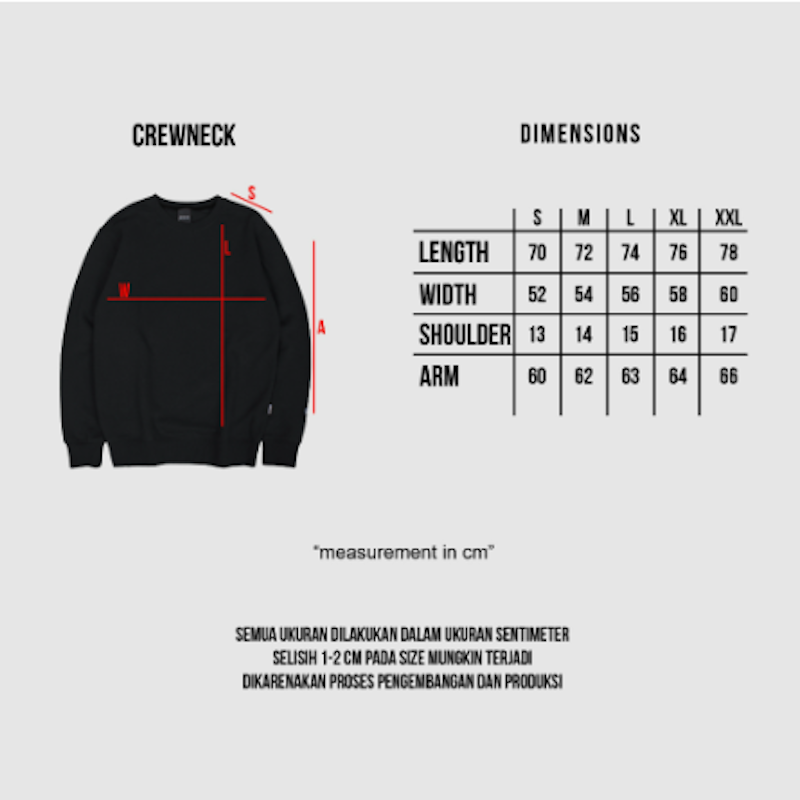 Sweater Little Logo 3 Black Crewneck 5