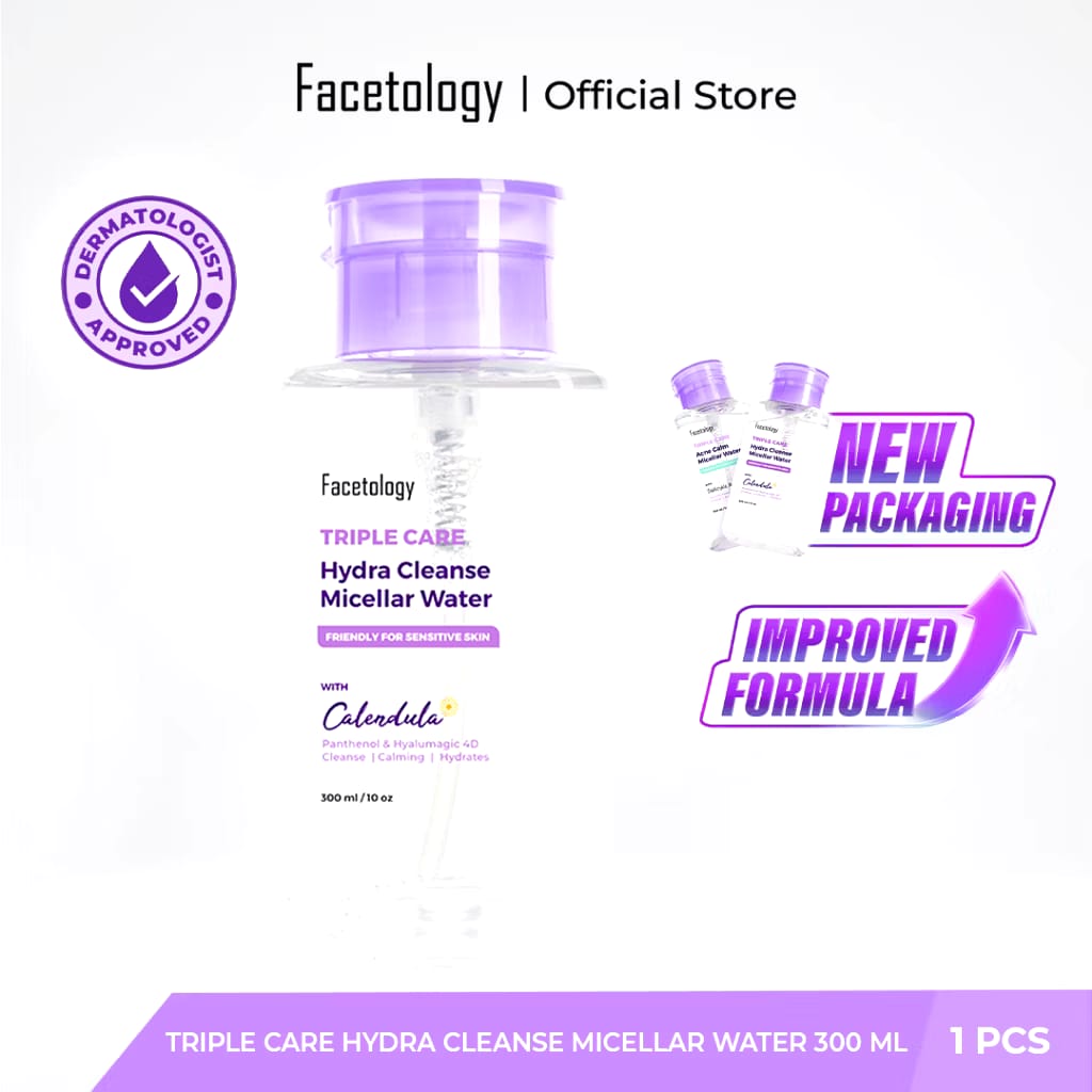 Facetology Innovation Technology Facetology Triple Care Hydra Cleanse Micellar Water