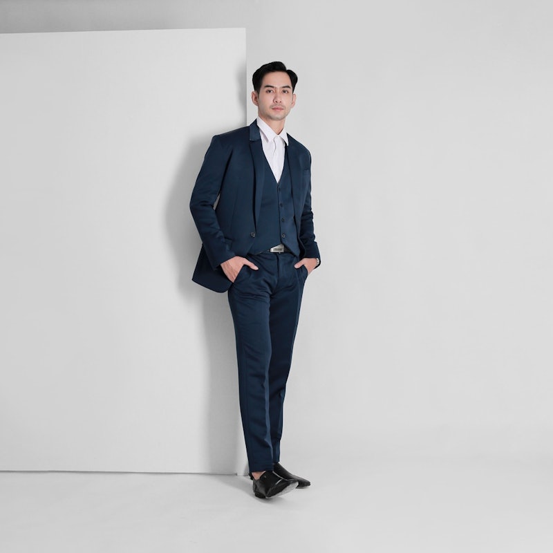 Jas Celana & Rompi Navy Formal 5