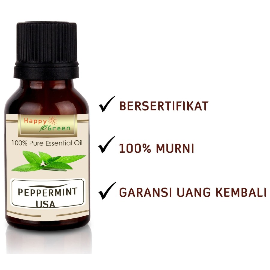 Happy Green Peppermint Essential Oil 3