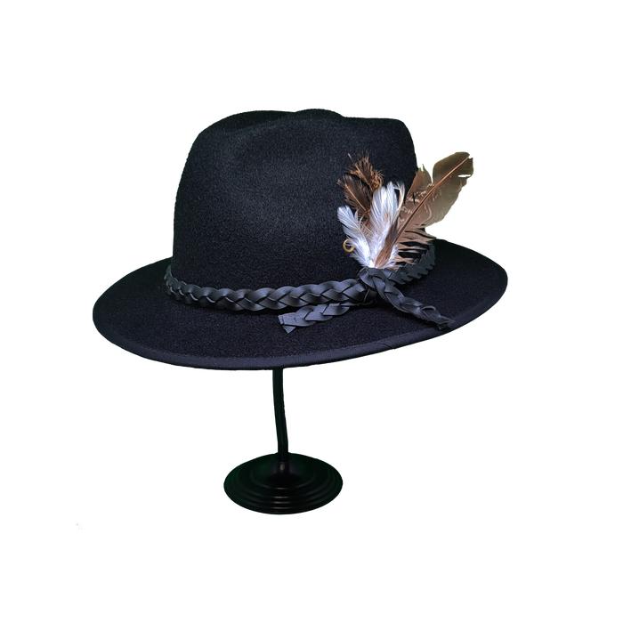 Salamun Hat SLMNHAT Topi Fedora Rockstar Cowboy