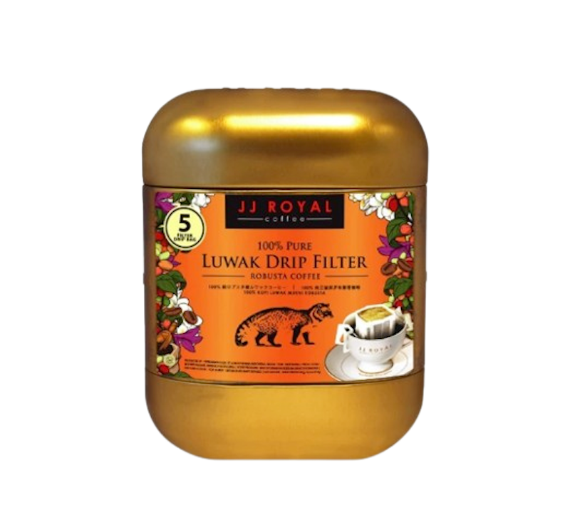 JJ Royal Coffee Luwak Drip Filter Robusta Coffee 1