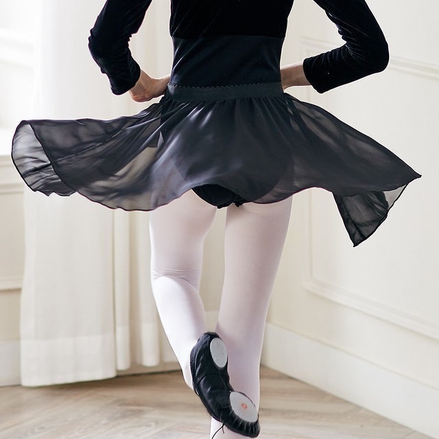 Chiffon Ballet Wrap Skirt  4