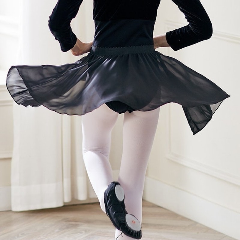 Chiffon Ballet Wrap Skirt 4