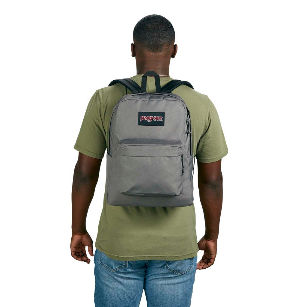 JanSport SuperBreak Plus Daypack Graphite Grey