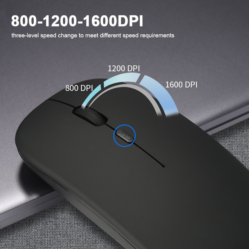 Grotic Mouse Wireless Silent Rechargeable 2
