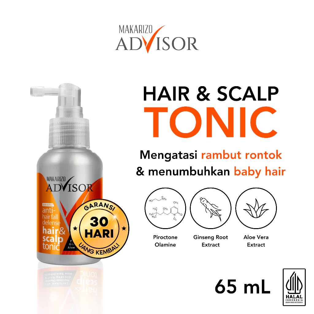 Akasha Wira International Makarizo Advisor Hair & Scalp Tonic