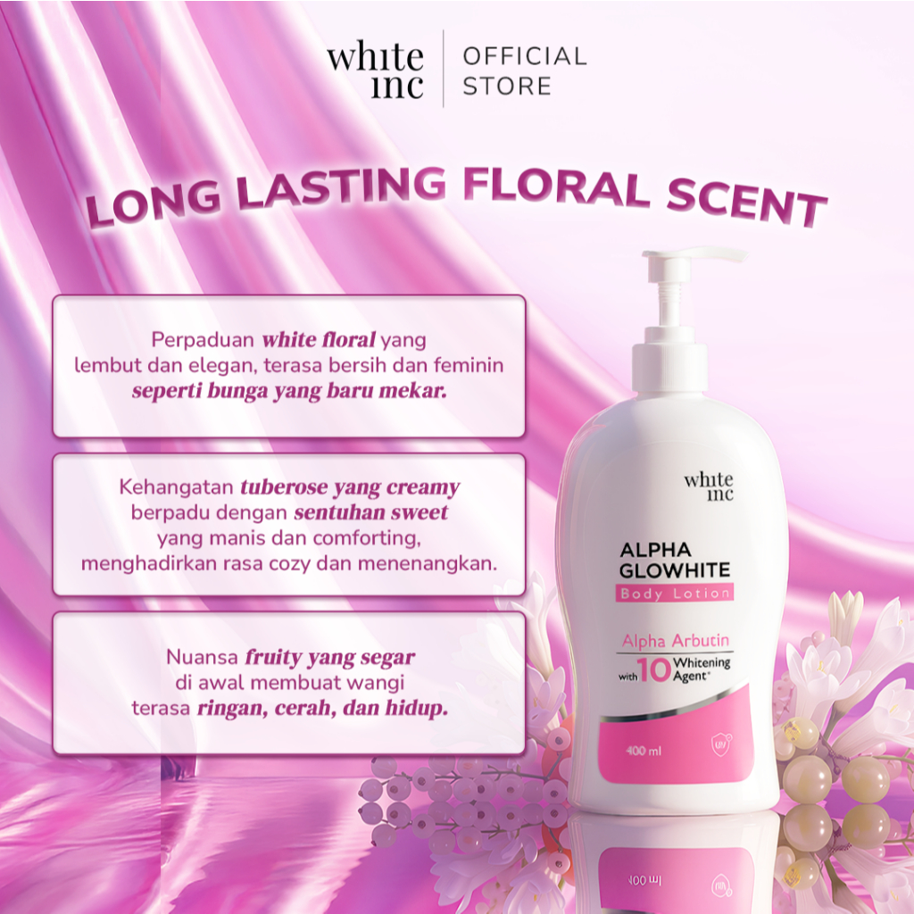 White Inc Alpha Glowhite Body Lotion 5